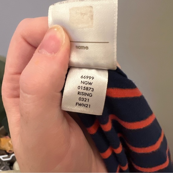 Hanna Anderson Dress Girls 8 Stripped - Picture 7 of 7